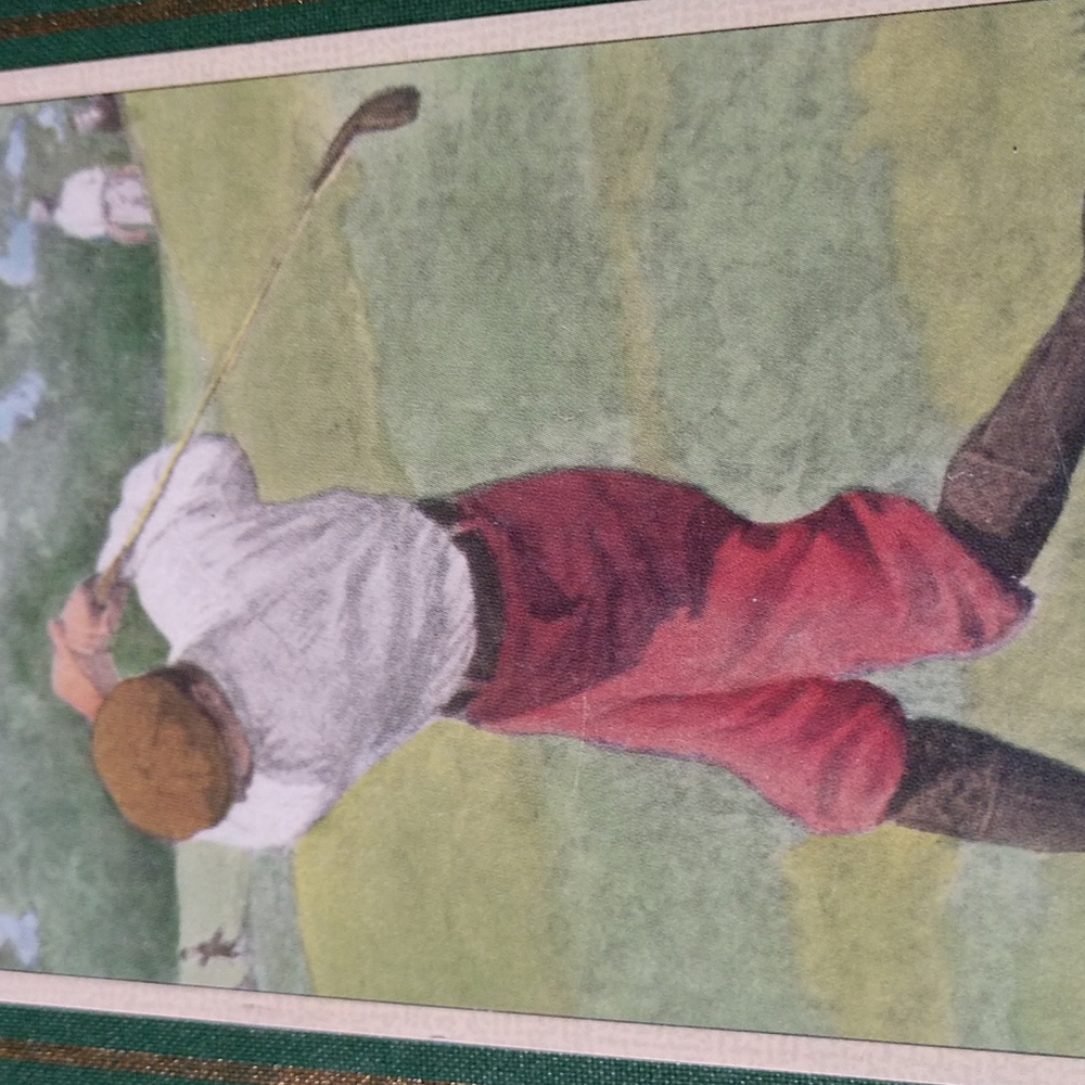 GOLFER JOURNAL Vintage Dressed Gibson Golfer